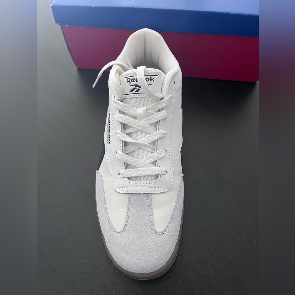 Reebok Men's Shoe Box in Blue and Pink